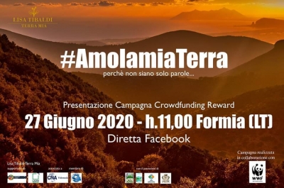 #AmolamiaTerra  perchè non siamo solo parole ...27 Giugno ore 11:00 Sala Ribaud Comune di Formia
