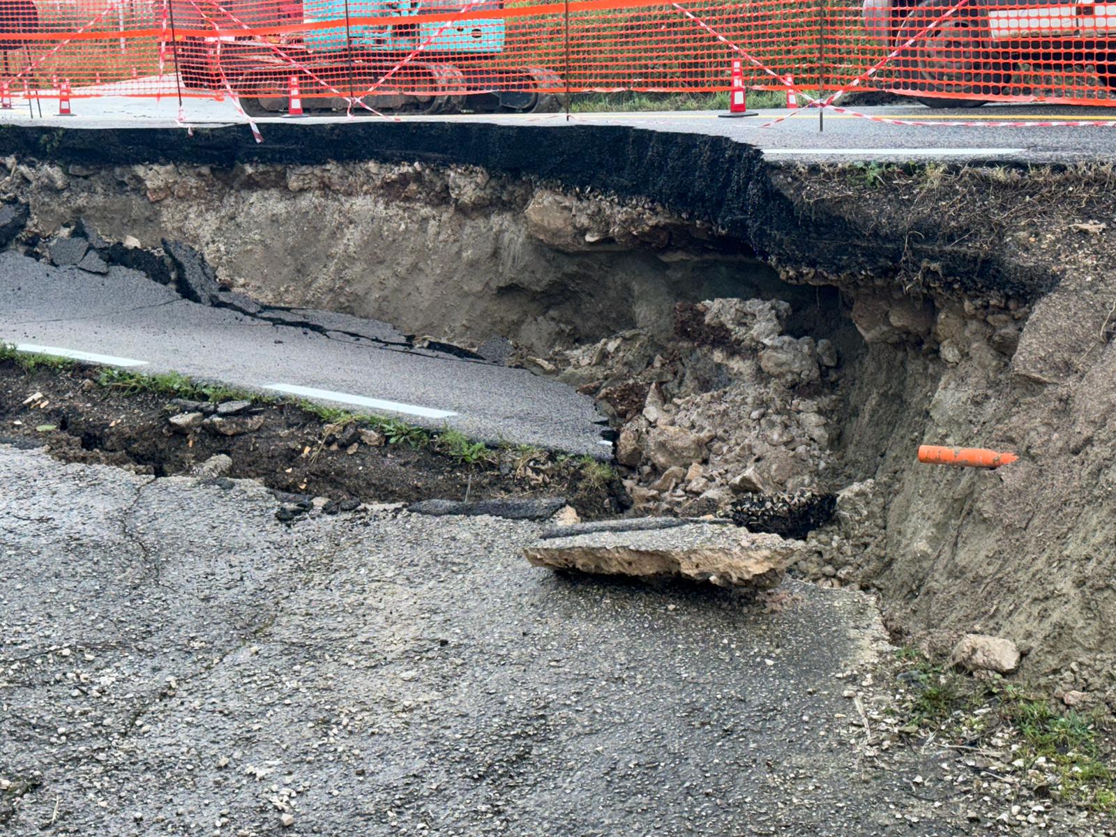 Lavori di messi in sicurezza sulla SP di accesso a Spigno Vecchio